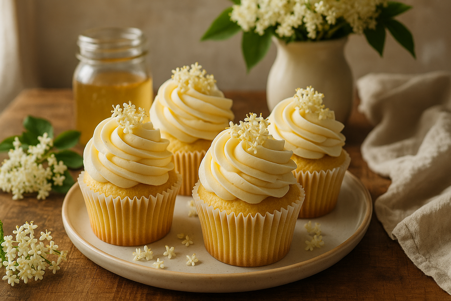 Elderflower Cupcakes